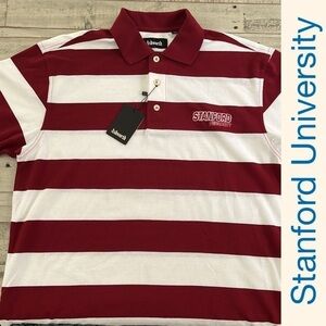 Stanford University Cardinals College Sports Team Short Sleeve Polo / Golf Shirt